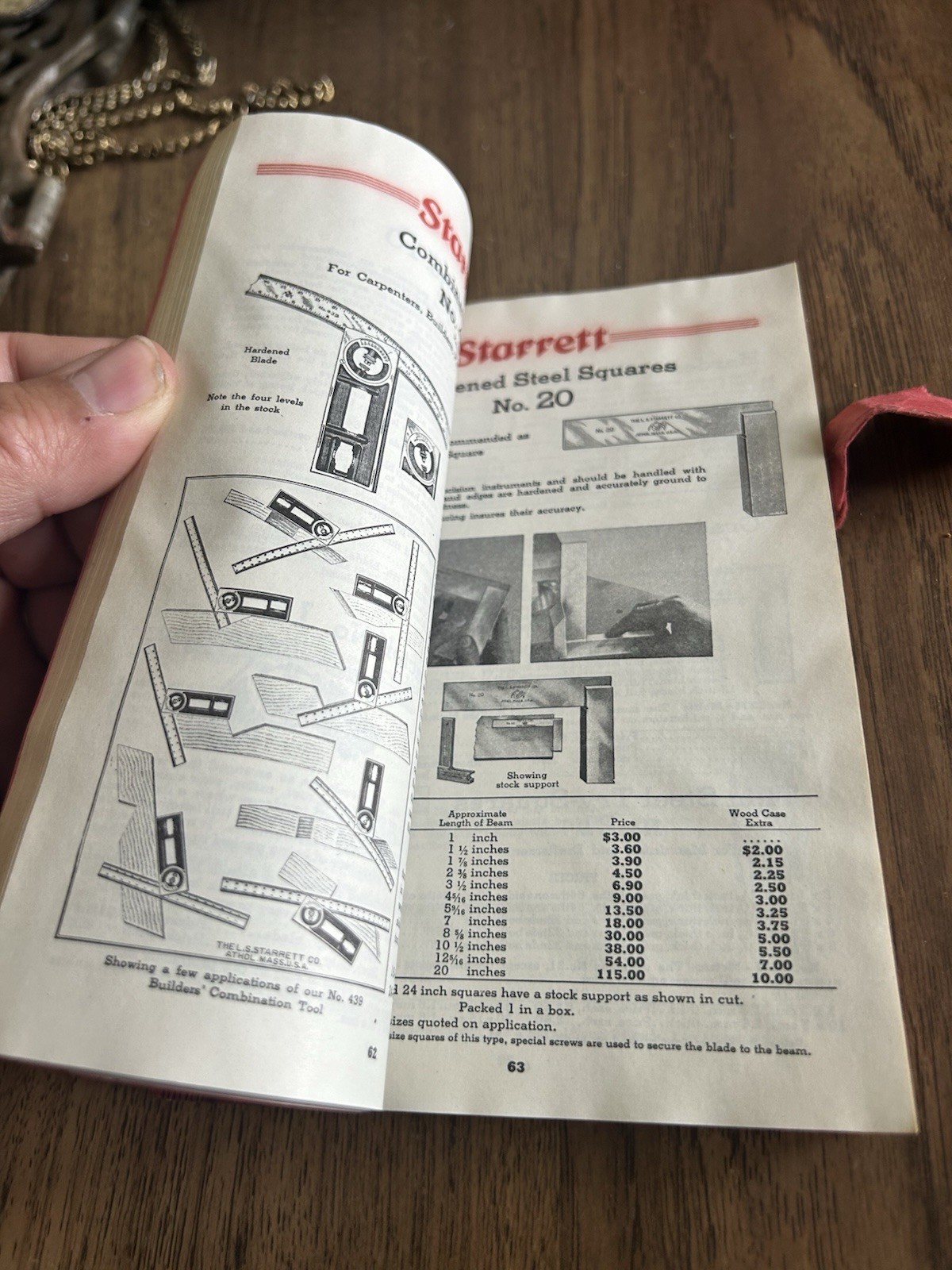 1938 Starrett Mechanical Tools Saws Booklet Catalog #26 -Borneman & Sons Elkhart