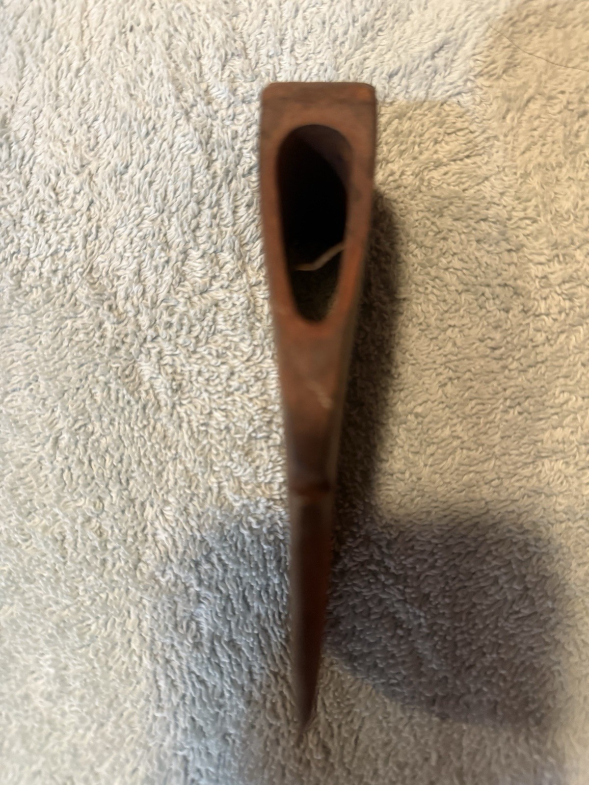 Vintage Unmarked Axe Head 1 Lb 3.6 oz Single Bit Axe Head Camp Wood Tool