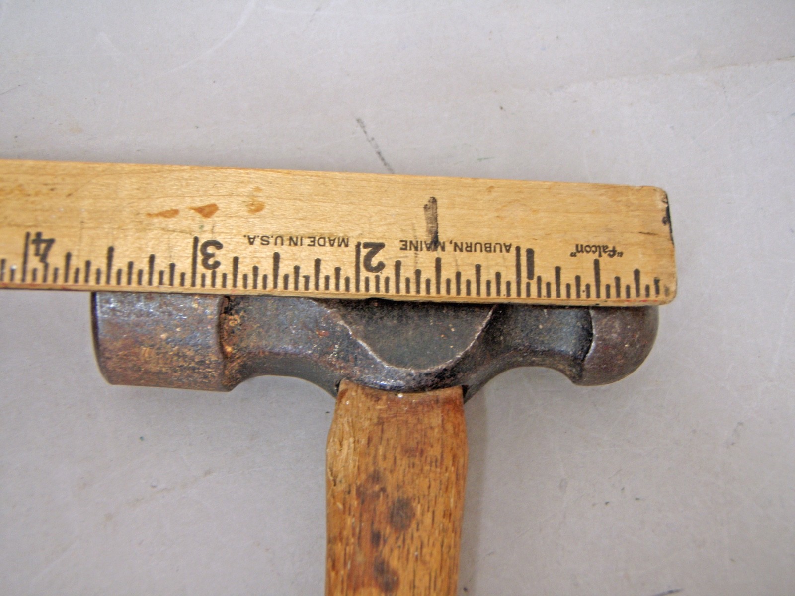 Vtg 1940’s Standard No 309 Stanley 12 oz Machinist Ball Peen Hammer