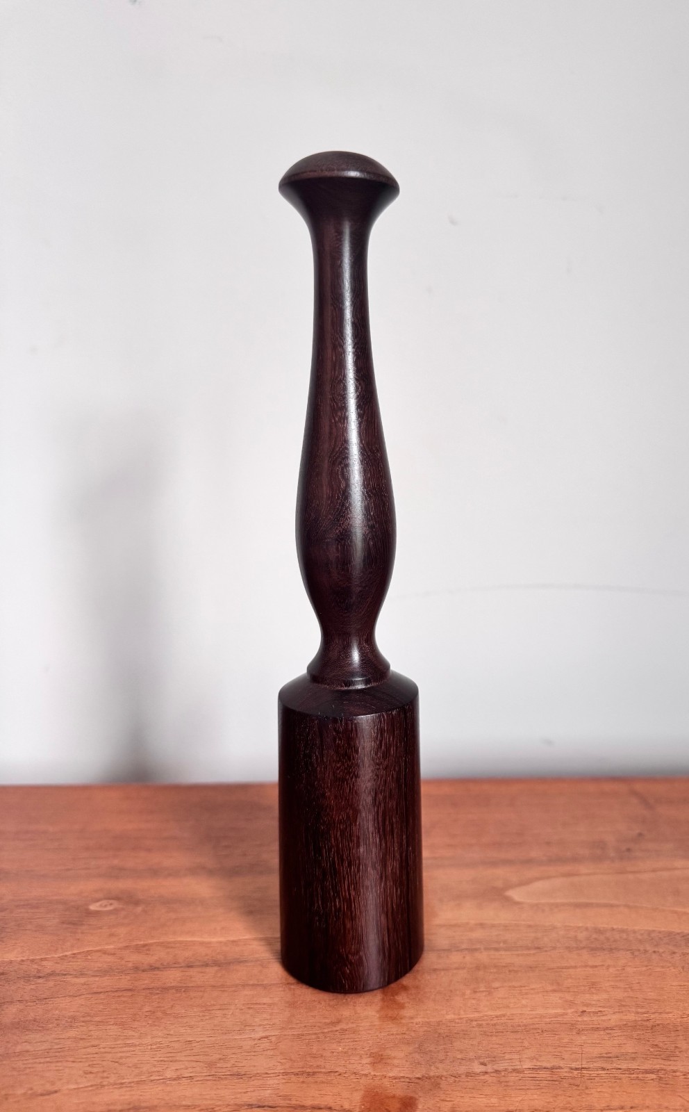 Small Gorgeous Mopane woodworking mallet suited to light duty benchwork