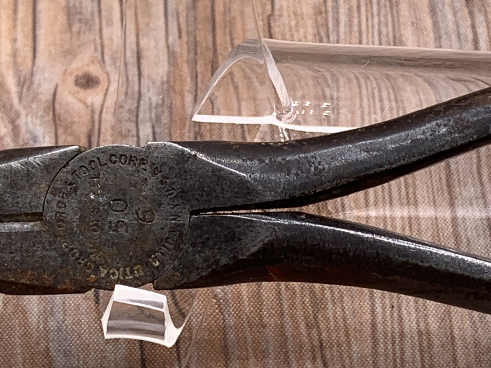 Vintage Utica Drop Forge & Tool Company 50-6 Lineman’s Pliers Made in USA Tool