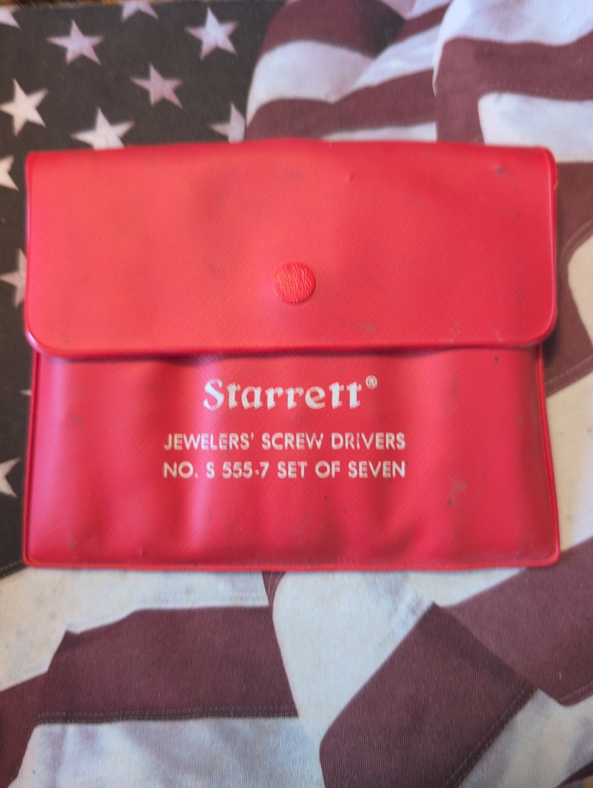 Lot/Set of 7 Starrett JEWELERS’ SCREW DRIVERS