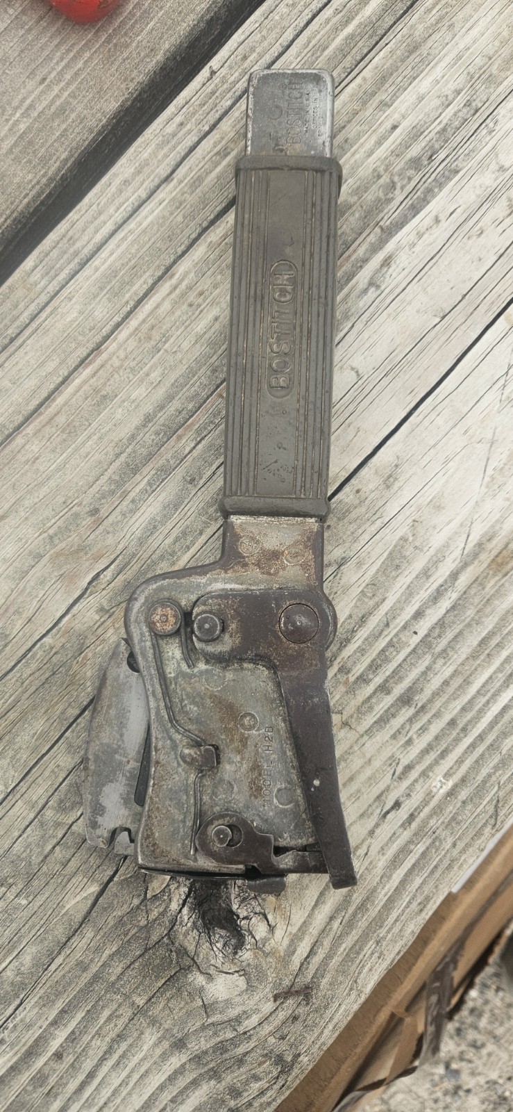 Vintage Bostitch Model H2B Staple Hammer Slap Stapler Tacker Heavy Duty USA