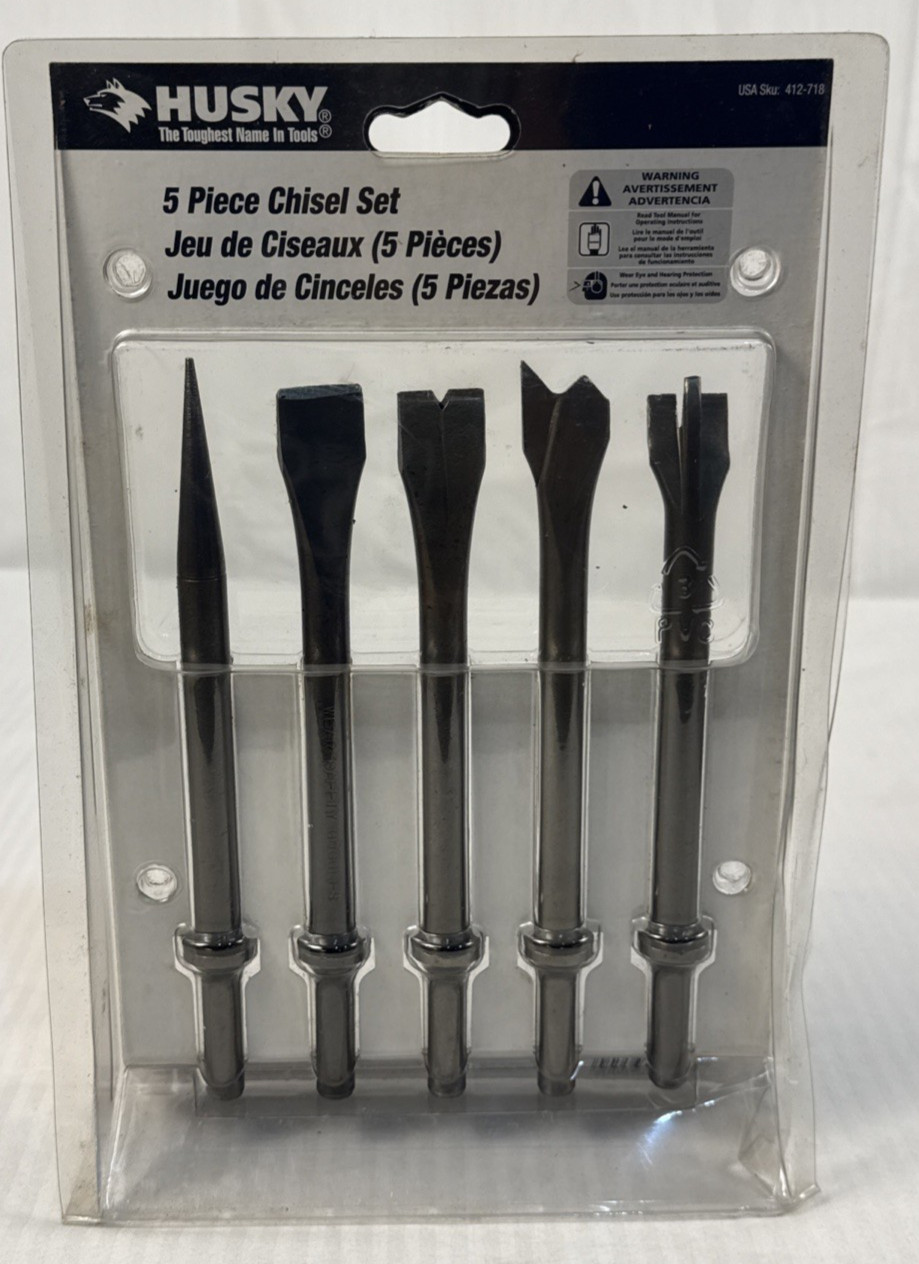 HUSKY 5 PIECE CHISEL