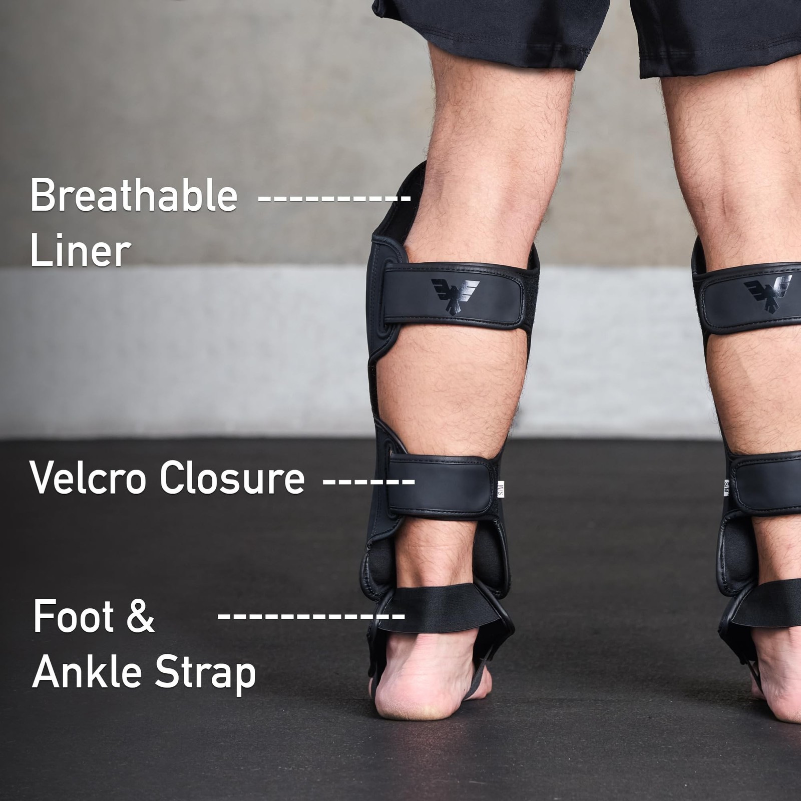 Elite Sports Muay Thai Shin Guards Kickboxing MMA Muay Thai Leg Instep Protec…