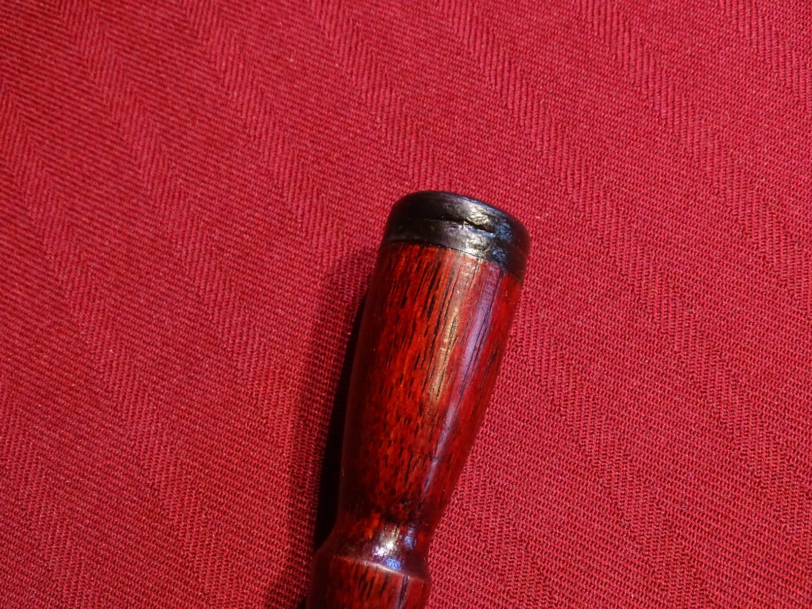 Vintage Stanley # 750 1/2″ Socket Chisel Red Hickory Handle 3-5/8″ Blade Decal