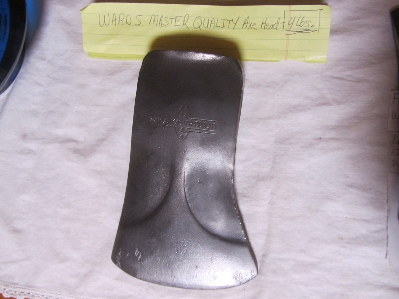 Wards Master Quality axe head 1930s very nice piece