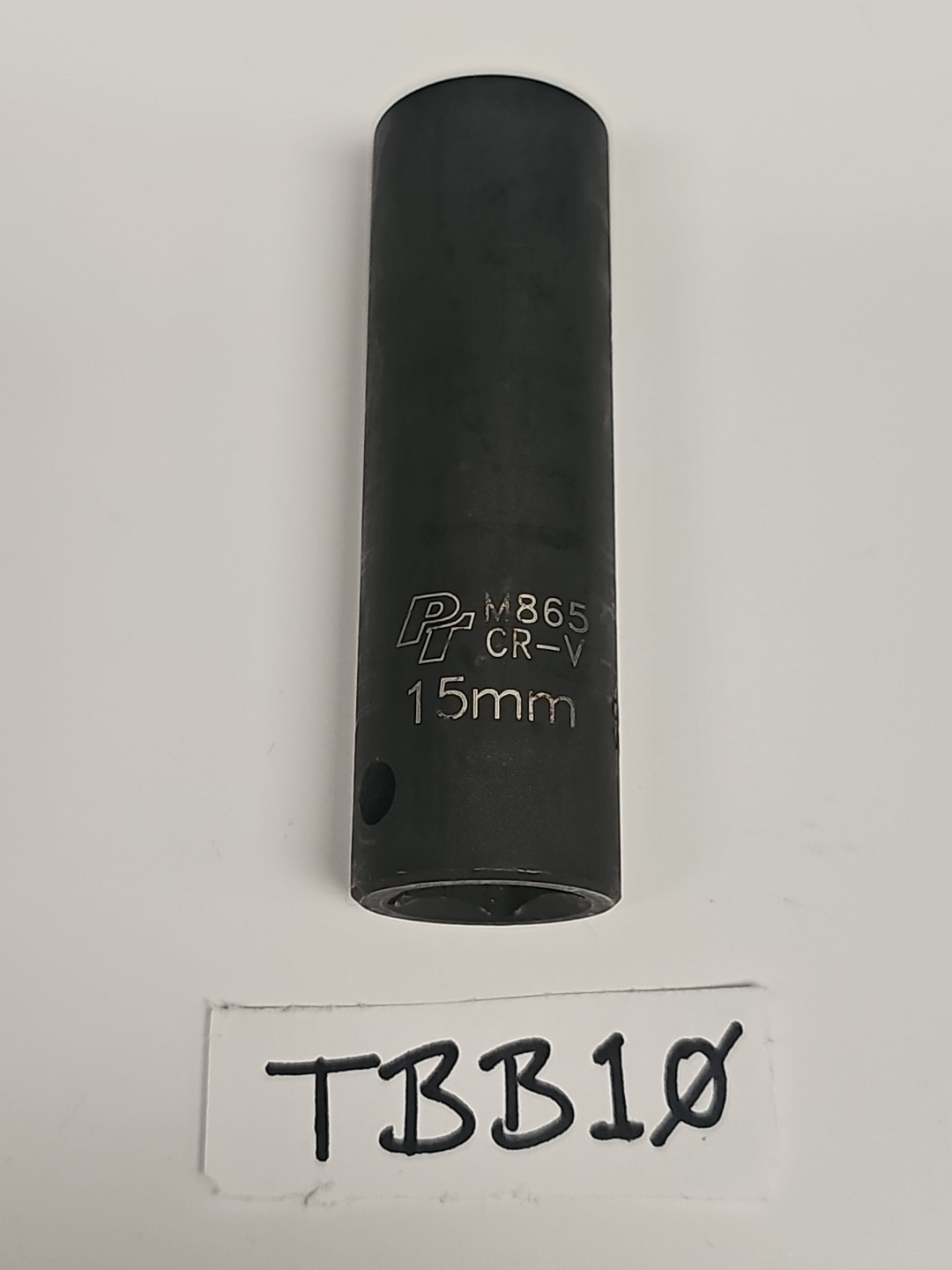 Performance Tool M865 1/2” Drive 15mm 6 Point Deep Well Impact Socket CR-V