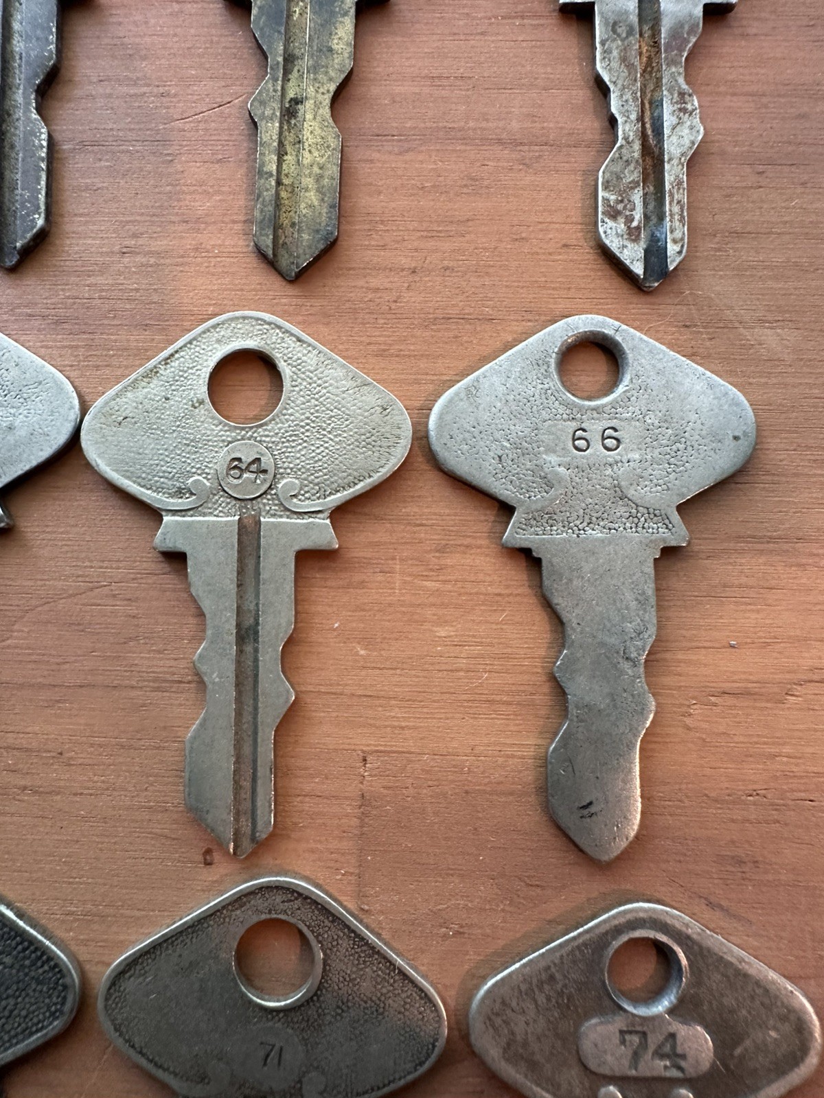 Antique Ford Model T Ignition Keys Collection Rare Unique Ford Auto Master Key