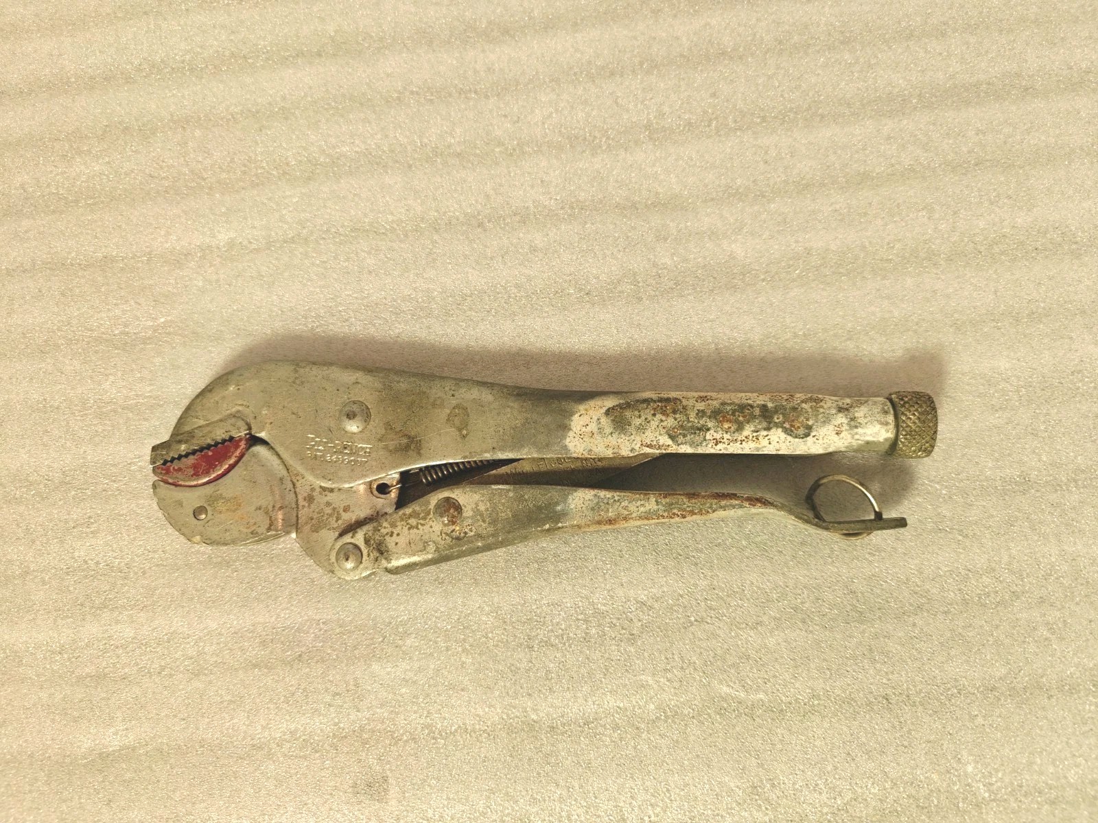 VINTAGE PLI-RENCH WHALE TOOL CORP NY VISE GRIPS – Red Swivel Jaw