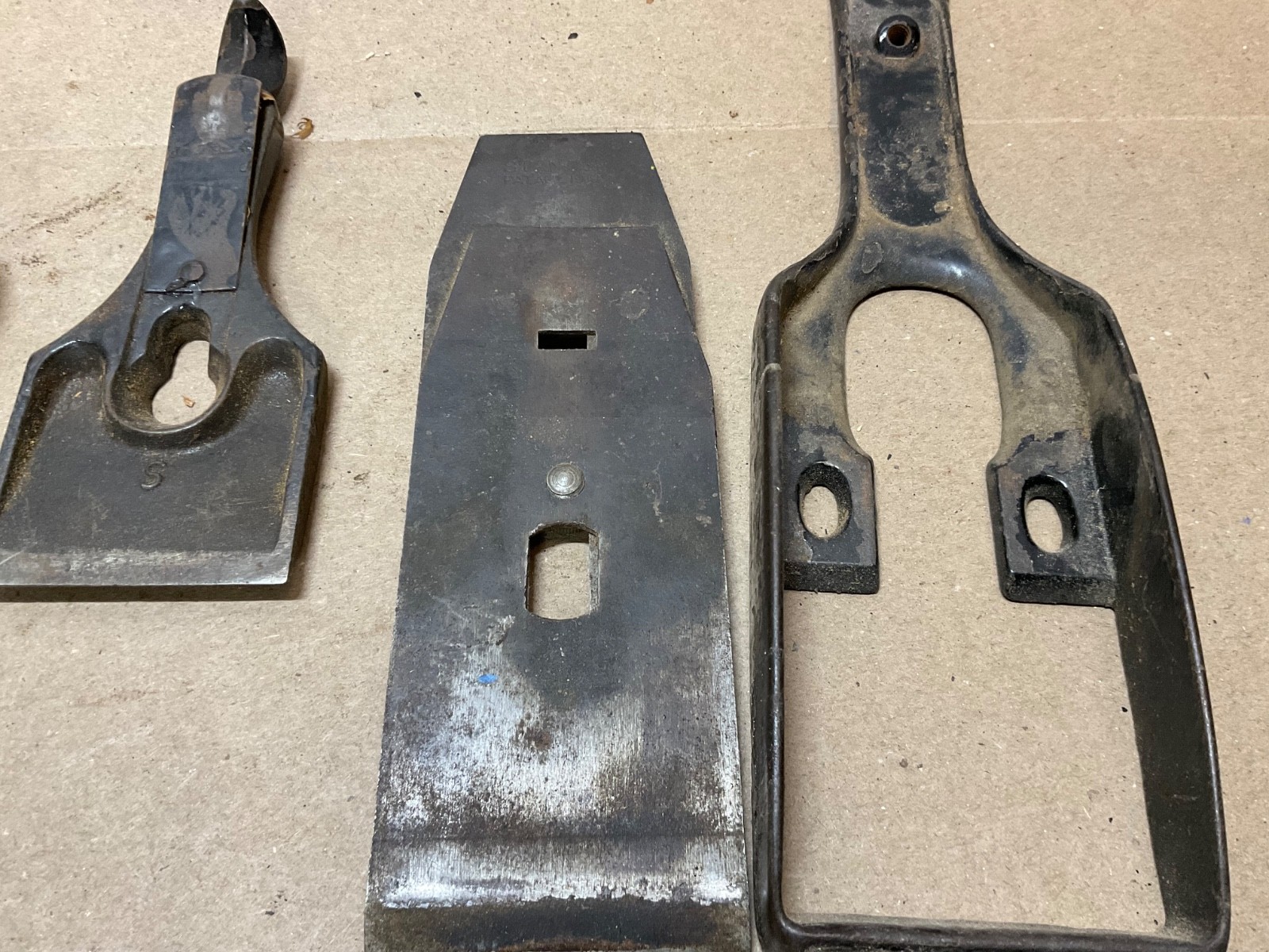 PARTS Vintage Stanley № 28 Wood Bottom Transitional Fore Plane PARTS ONLY
