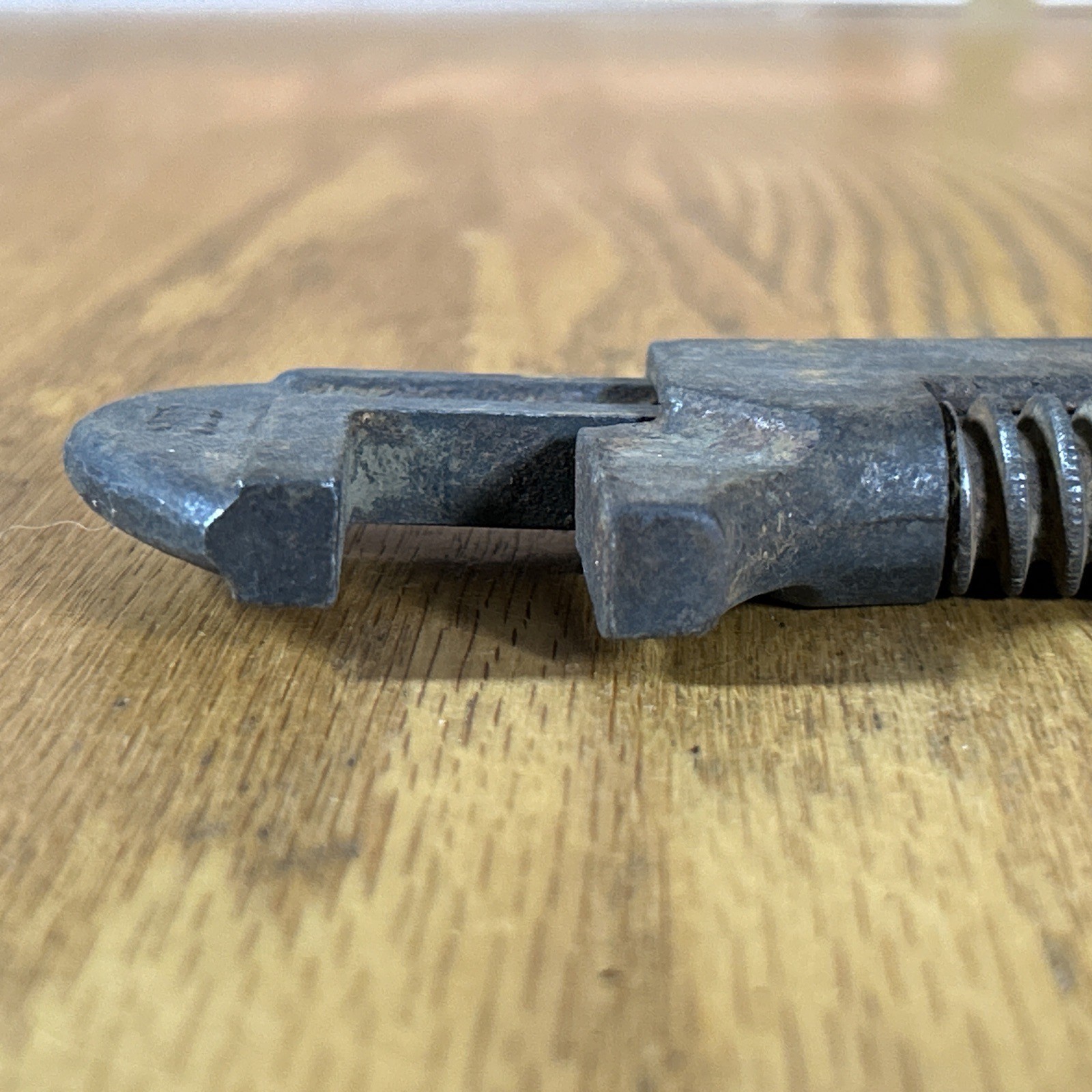 Antique Moore Drop Forged Co Monkey Wrench Mass Original