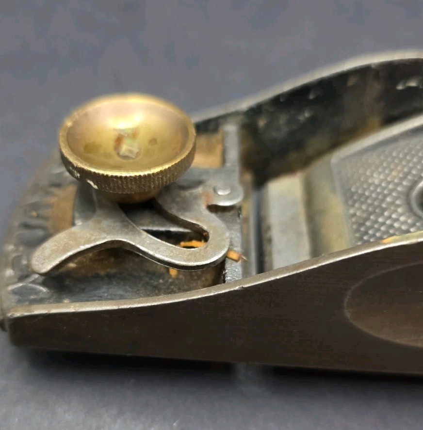 Vtg Stanley Adjustable Block Plane 6 1/4″ Long