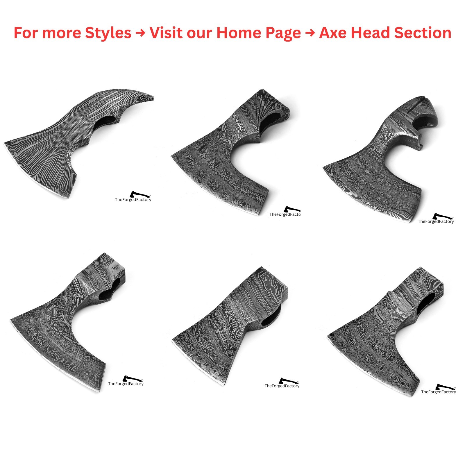 Viking Axe Head, Handmade Axe Blade, Bearded Axe Head, Damascus Steel Axe Head.