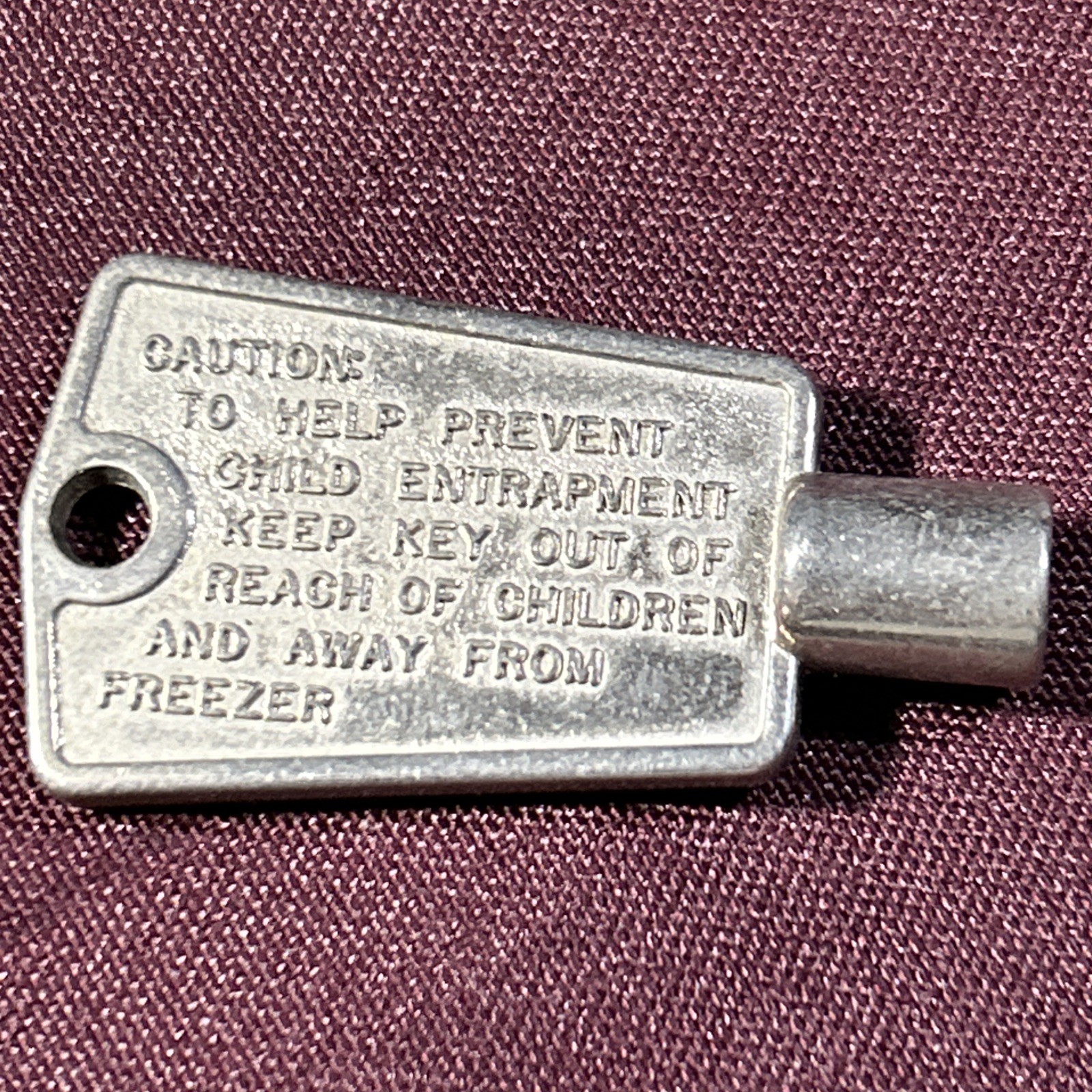 Vintage National Lock Freezer Key