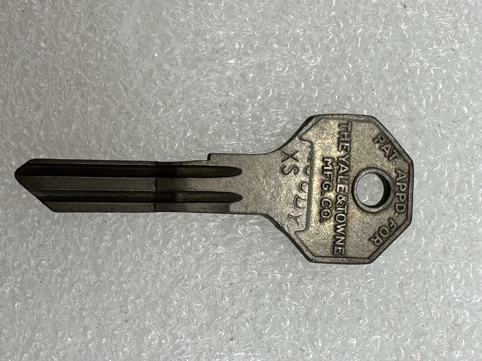 Omega Yale & Towne Key Blanks Uncut Lot Of 3 For 1933 Chrysler Plymouth Dodge