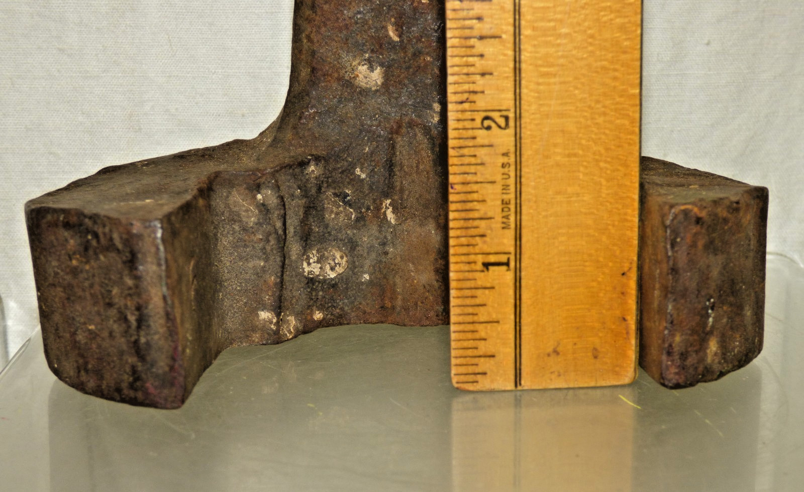 Large Antique BLACKSMITH Made FORGED Crowfoot WRENCH Farm Tractor Railroad