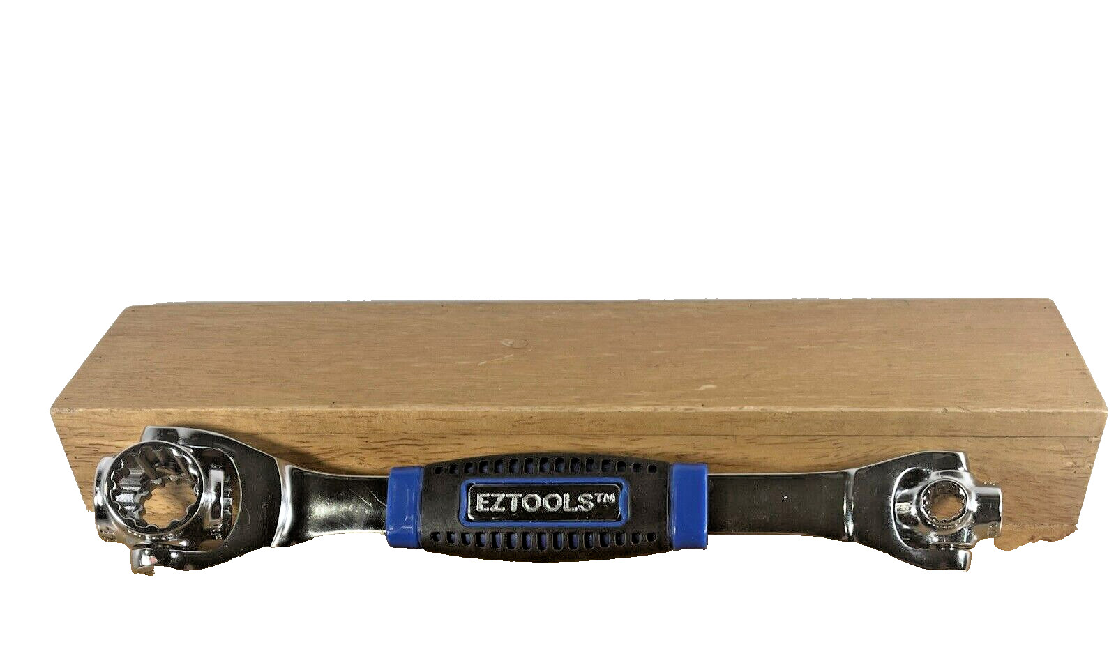 VINTAGE EZTOOLS DOG BONE SOCKET WRENCH METRIC or SAE 8mm/5/16″ -17mm/11/16″