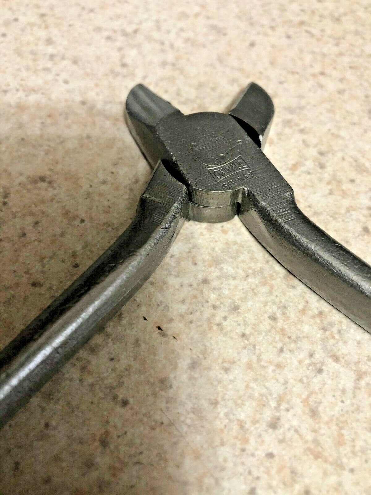 Antique OXWALL TOOL CO. Germany 5.75” Long Electrical Side Cutter Pliers.