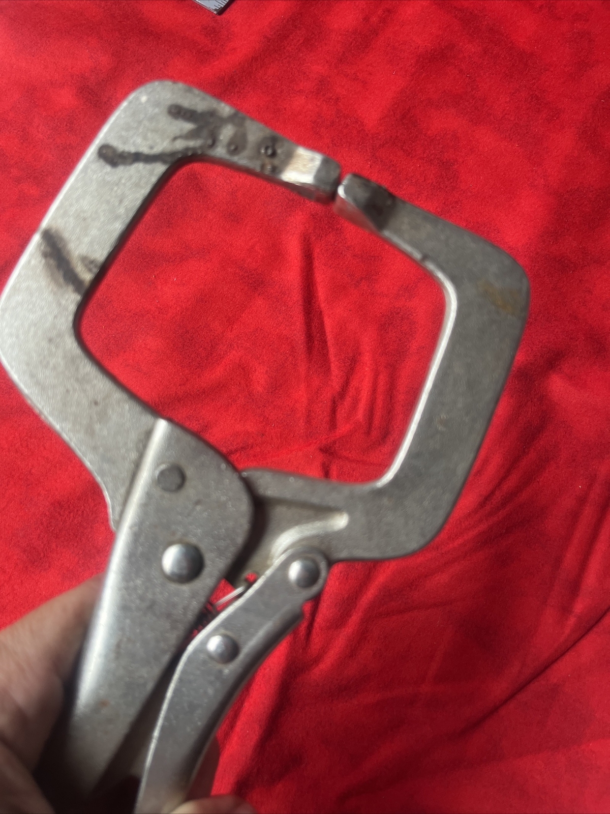 (UNBRANDED) 5″ LOCKING C-CLAMP – MADE IN TAIWAN (t69)