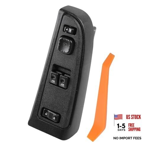 Driver Side Master Power Window Switch with Bezel Switch + Bezel + Removal Tool