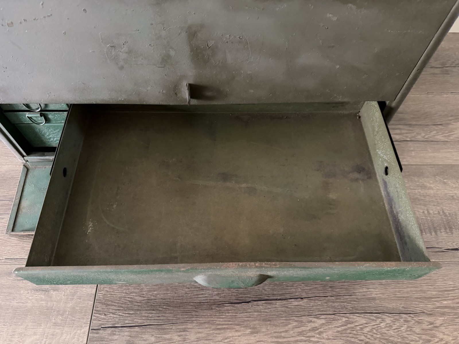 Rare 1940s Vintage Plomb Tool Co Tool Box Los Angeles Ca #9990 Plumb Toolbox