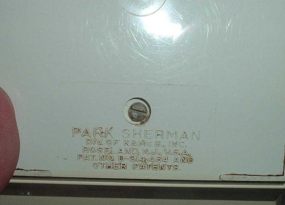 Vintage 1968 PARK SHERMAN Kitchen Food SCALE Weighs in Ounces To One Pound Max