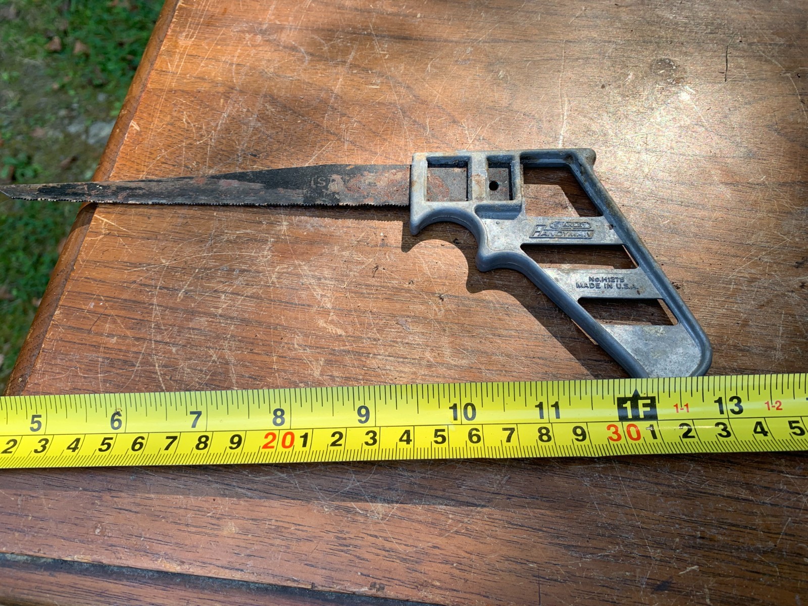 Vintage Stanley Handyman Keyhole Saw No H1275