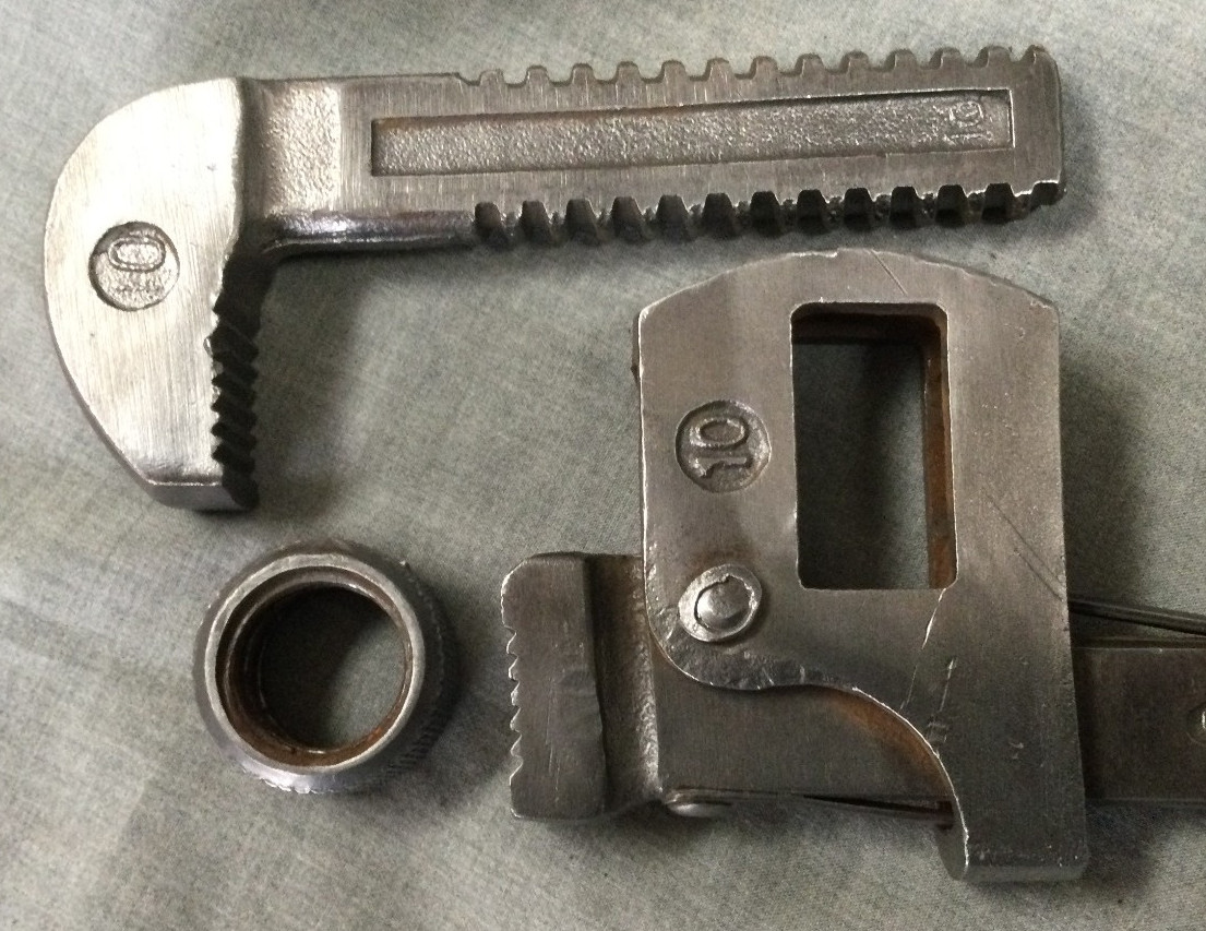 Vintage Pipe Wrench – Stillson 14 Walworth – Stillson 10 – Lot Of 2