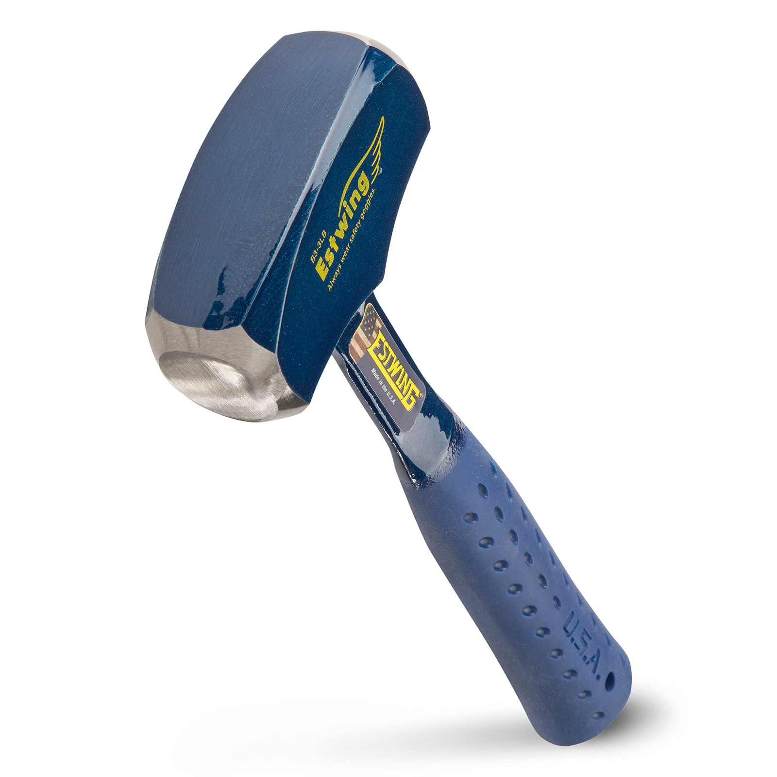 ESTWING Drilling/Crack Hammer – 3-Pound USA Made Sledge 3 lbs, Multi
