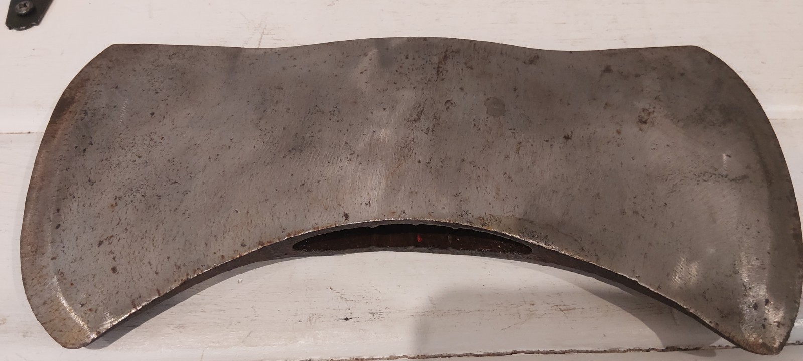 Polished Kelly Wood Slasher (Cruiser) Double Bit Wisconsin Axe Head – Unstamped