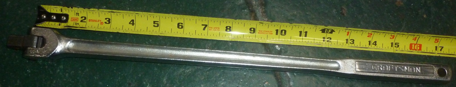 Vintage Craftsman Breaker Bar 1/2″ Drive – V – #44202 USA 18″ Long