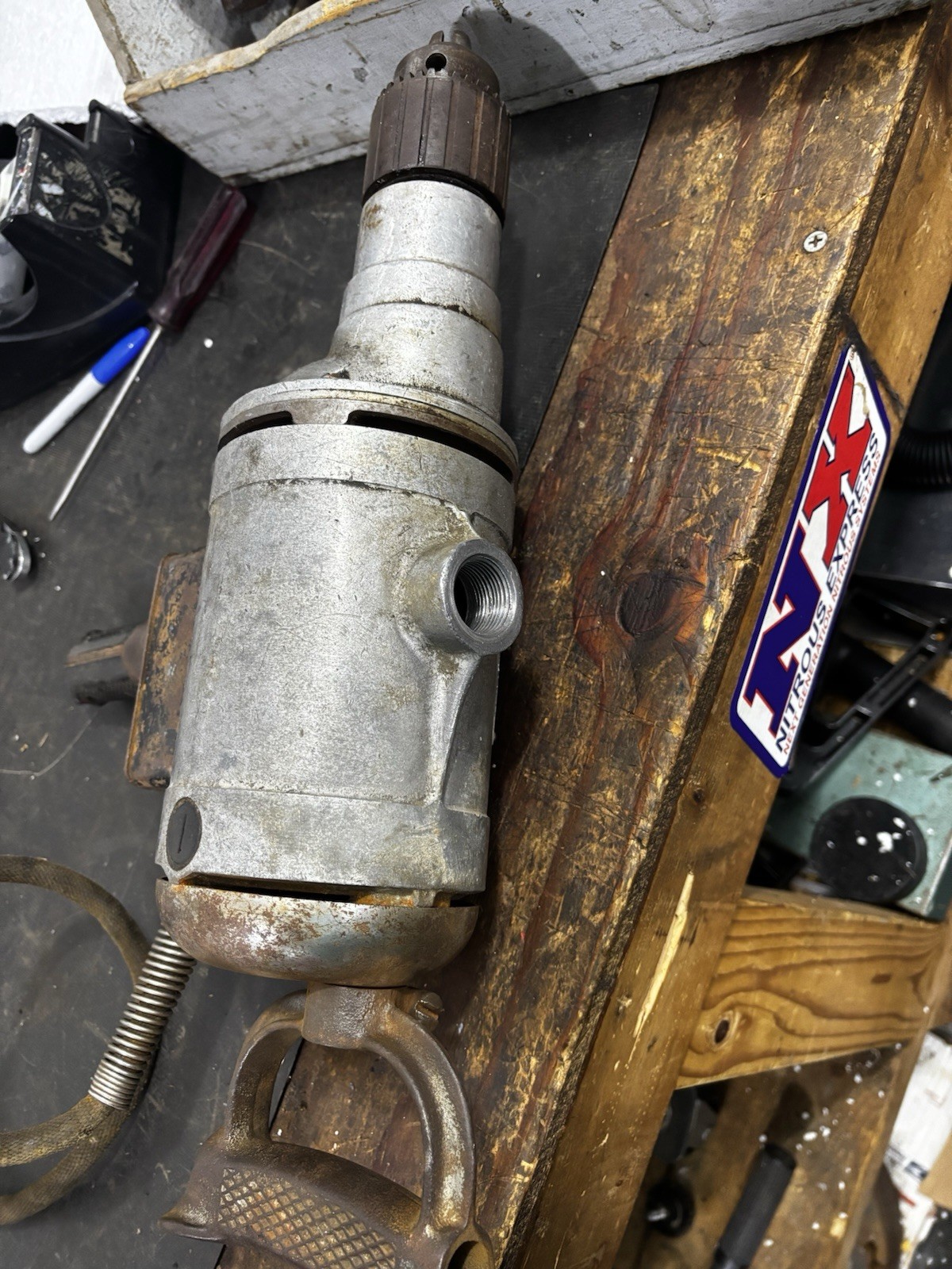 USA Made CRAFTSMAN Vintage Ball Bearing Electric DRILL 1/2 Hp 115