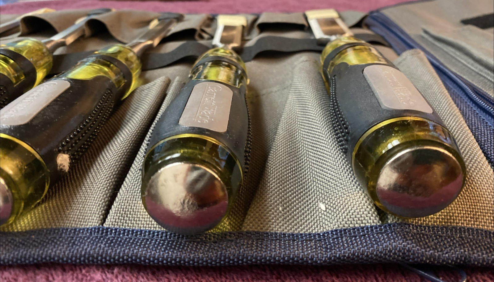 Garrett Wade Cabinetmaker’s Wood Chisel Set 6 (1/4″ 3/8″ 1/2″ 5/8″ 3/4″ 1″)