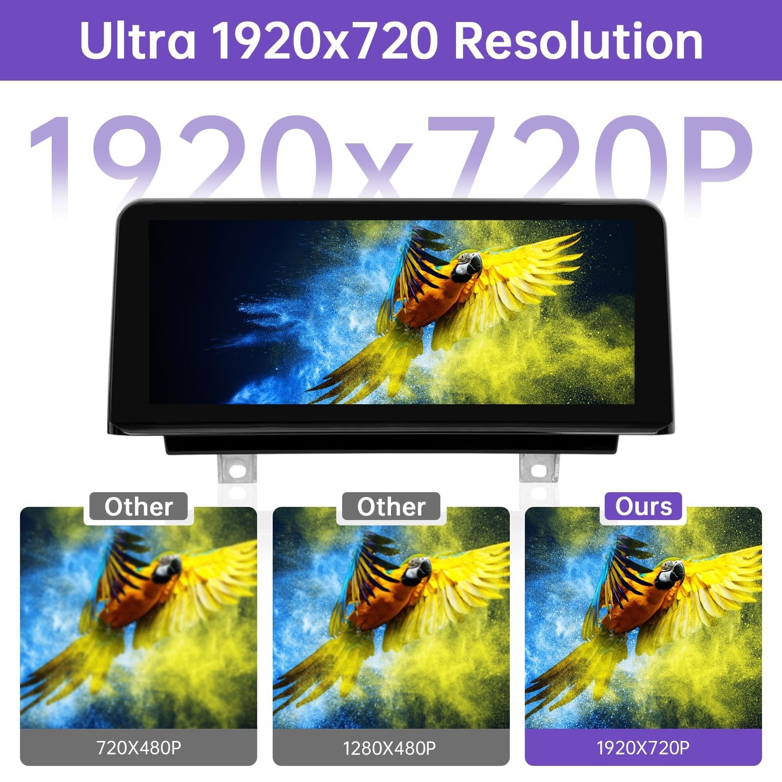 2026 Upgraded 10.25″ Touchscreen Wireless CarPlay Android Auto Receiver Compa…