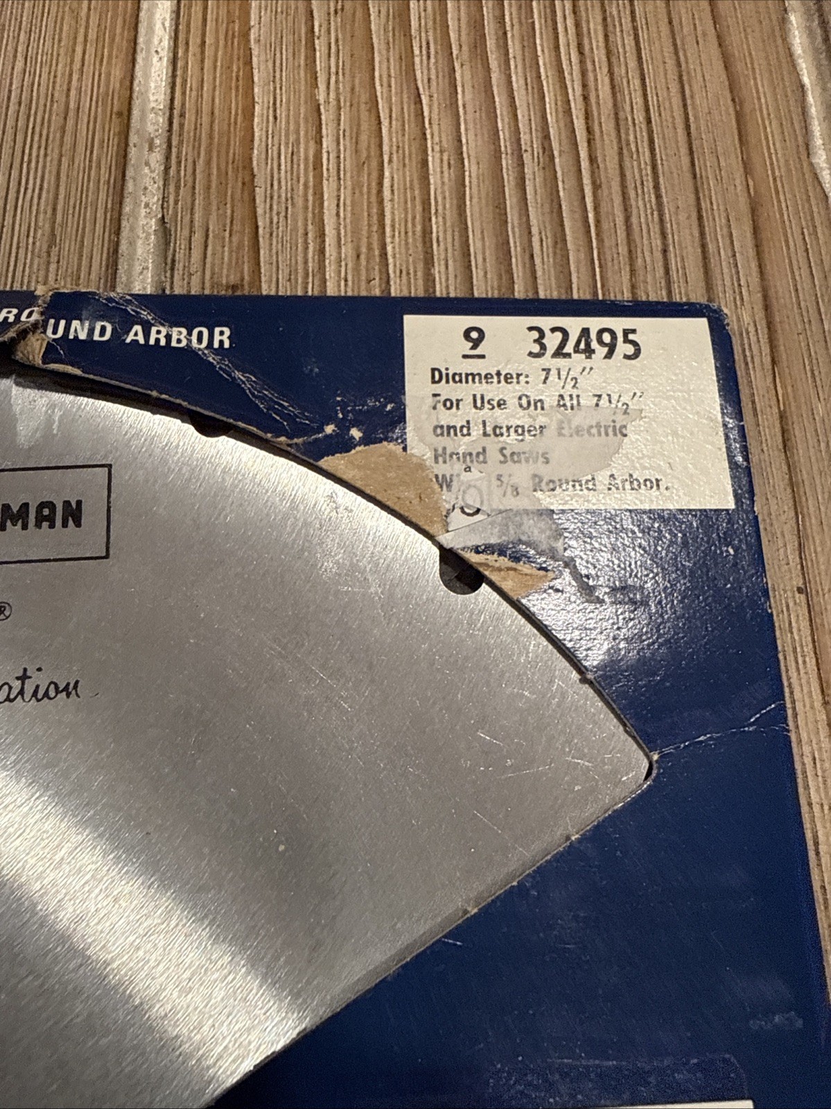 Lot of 3 Vintage Sears Craftsman Kromedge Circular Saw Blades 10 Inch Planer USA