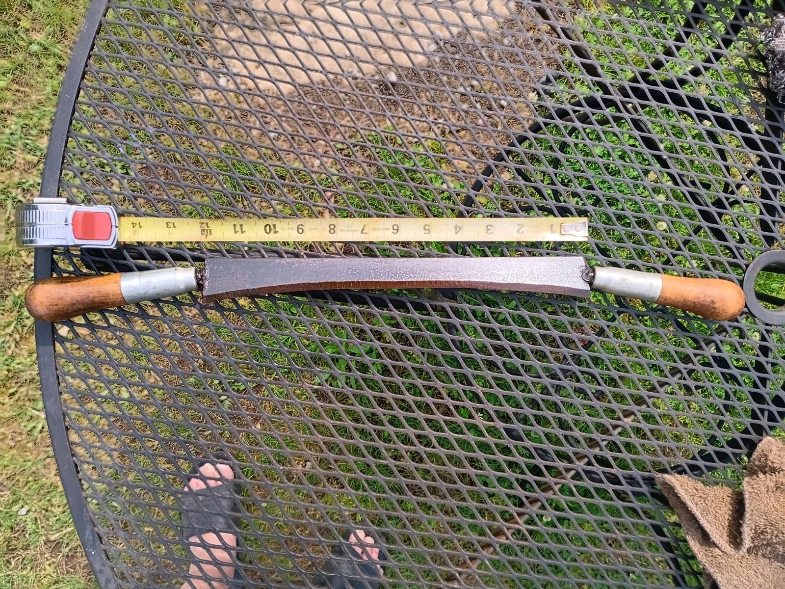 Vintage Straight Handle Wood Working Draw Knife