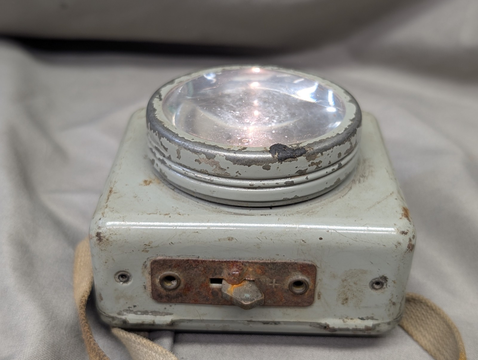 Vintage Chestlite Universal Adjustment Hands Free Flashlight
