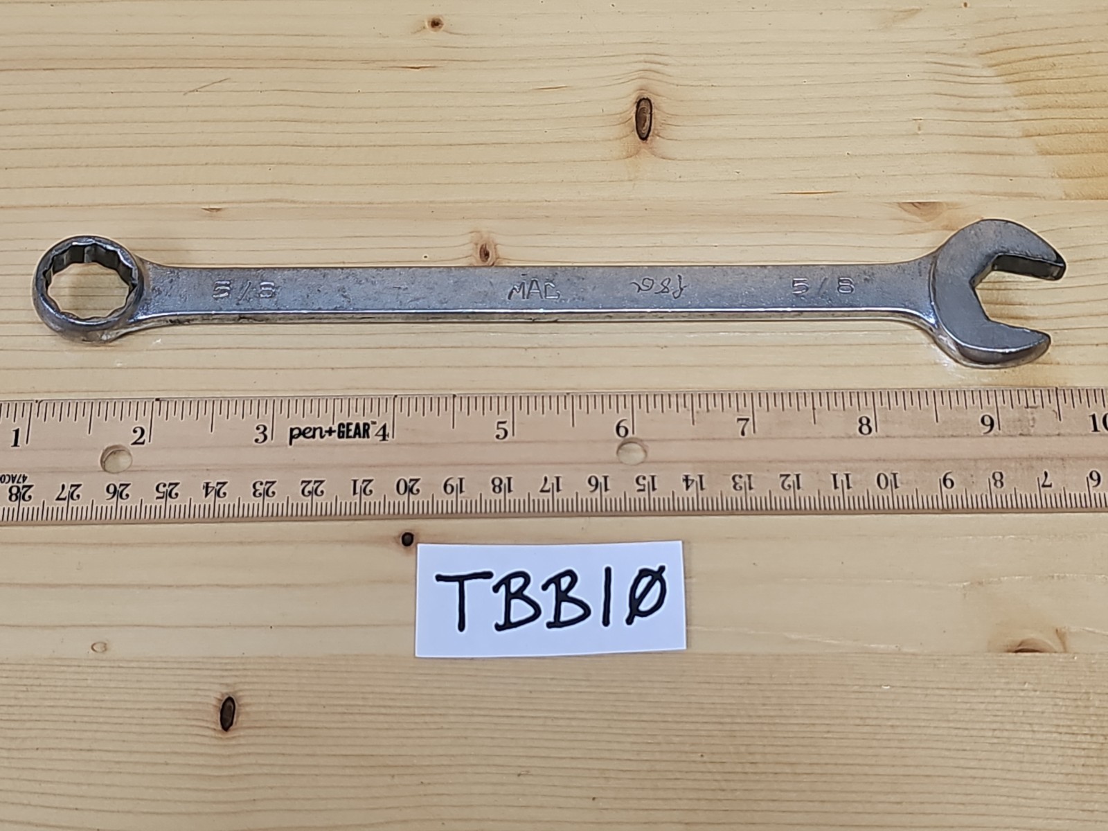 MAC Tools CL20 5/8″ 12 Point Combination Wrench Made In USA 🇺🇸