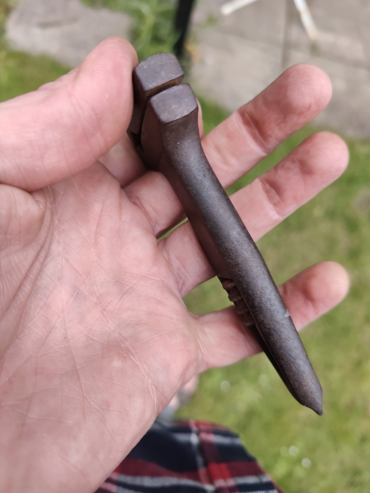 Vintage 5” Multi Wrench Tool Adjustable Spanner I Can’t See A Maker