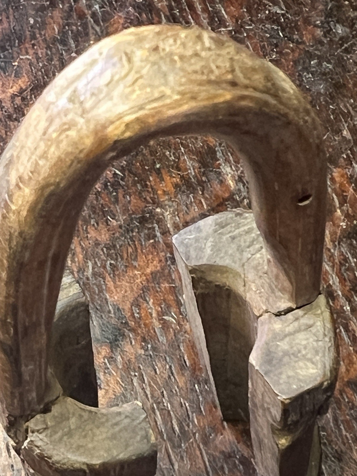 Early American chairmaker’s or basketmaker’s spring clamp
