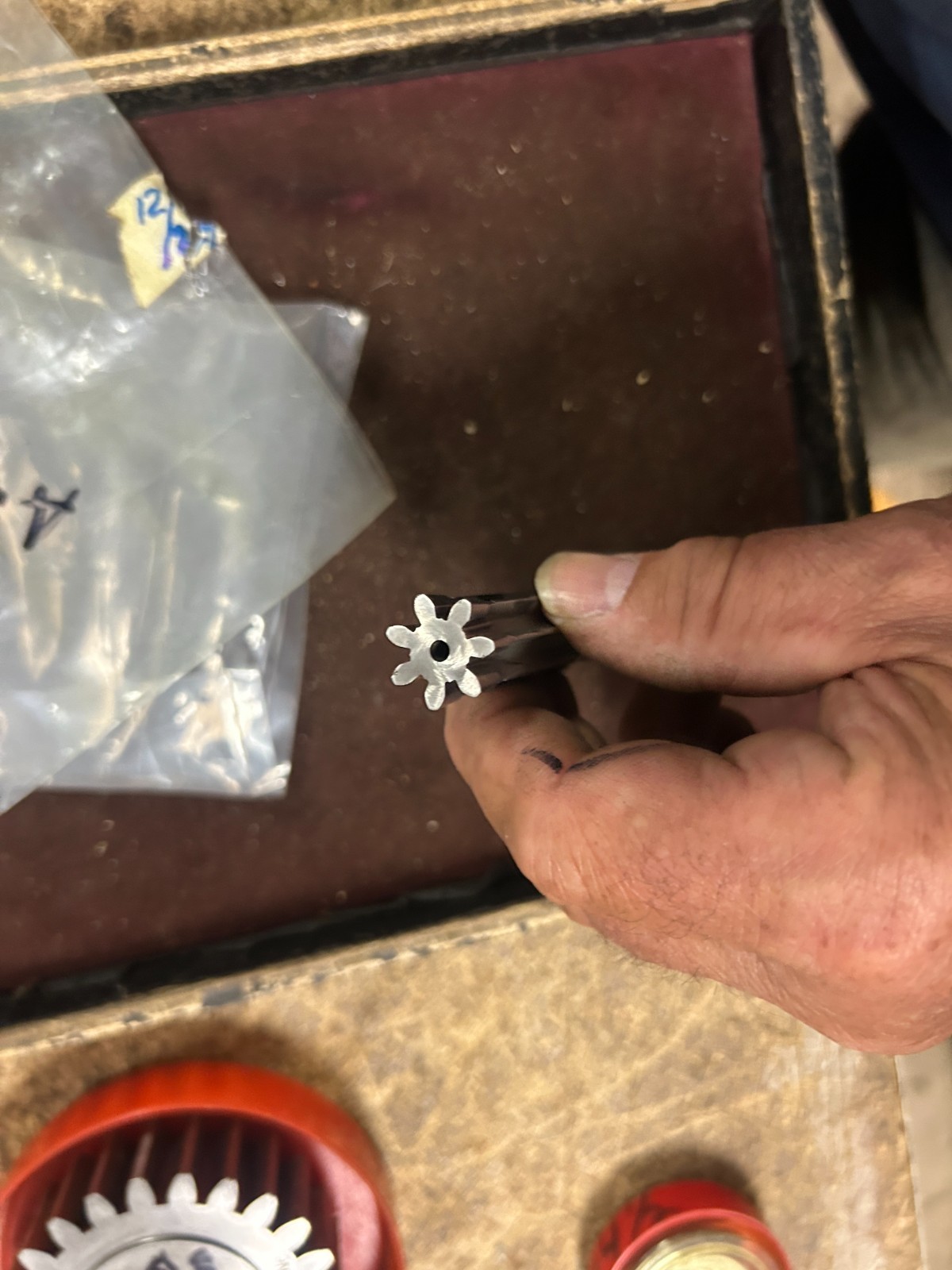 Fellows Gear Gage Hob Gear 7 Teeth 30 Lot StCbDr14 – A11