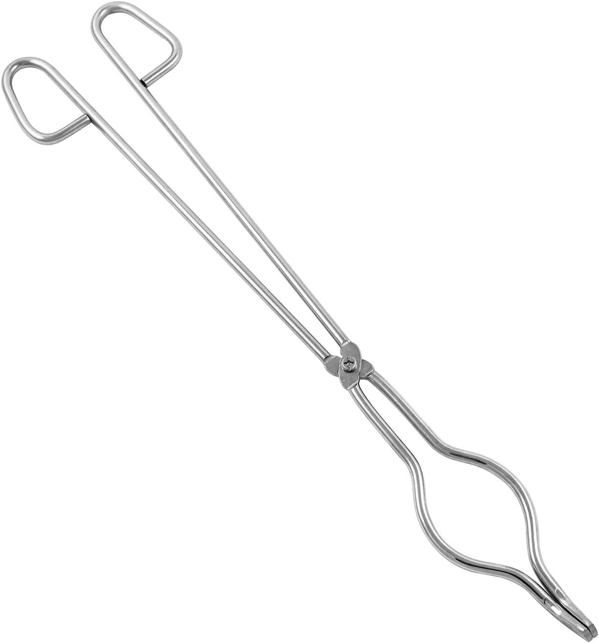 16″ Stainless Steel Crucible Tongs for Laboratory, Industry