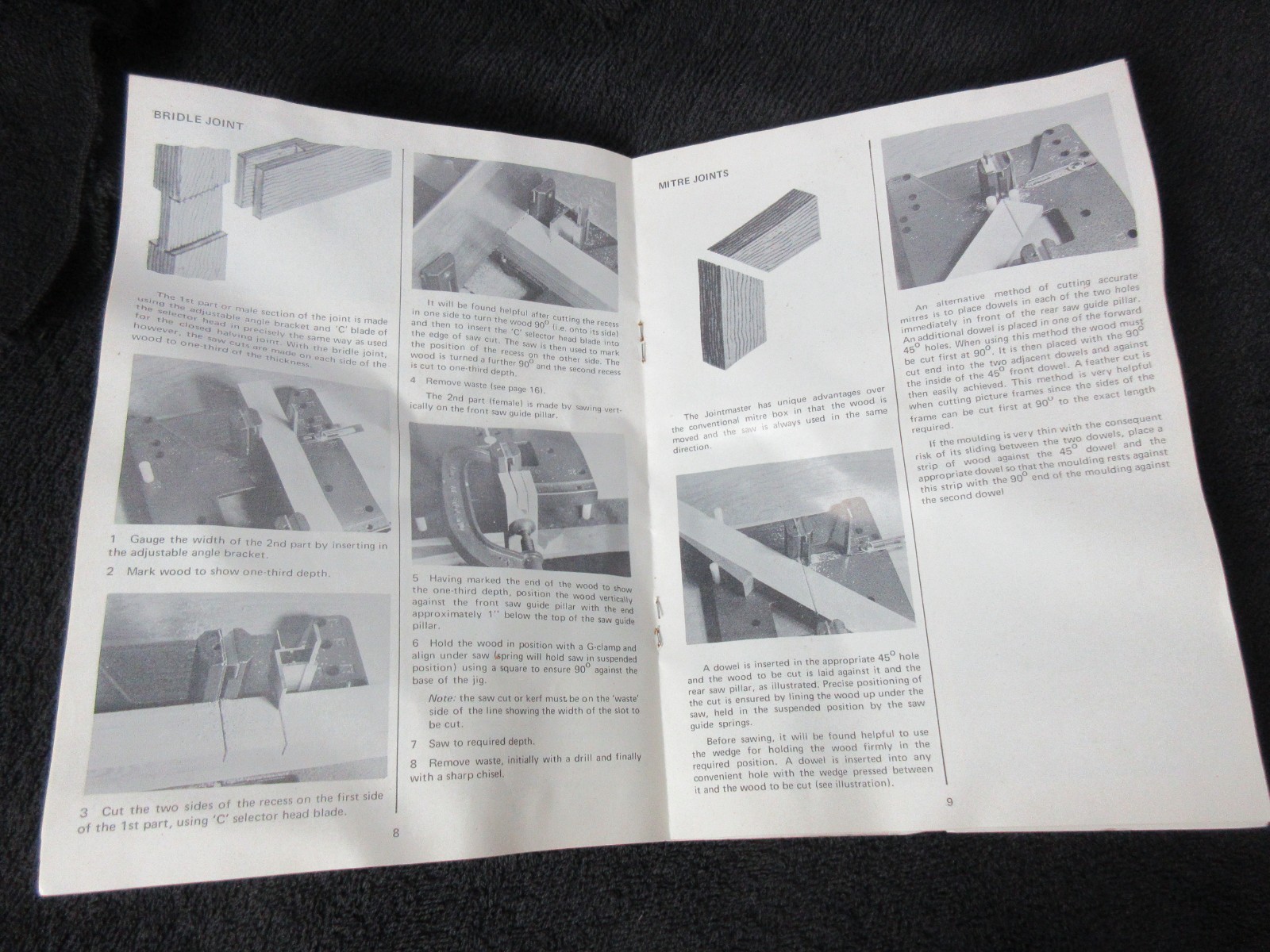Copydex Joint Master Mark 2 Sawing Jig with Instructions and Box