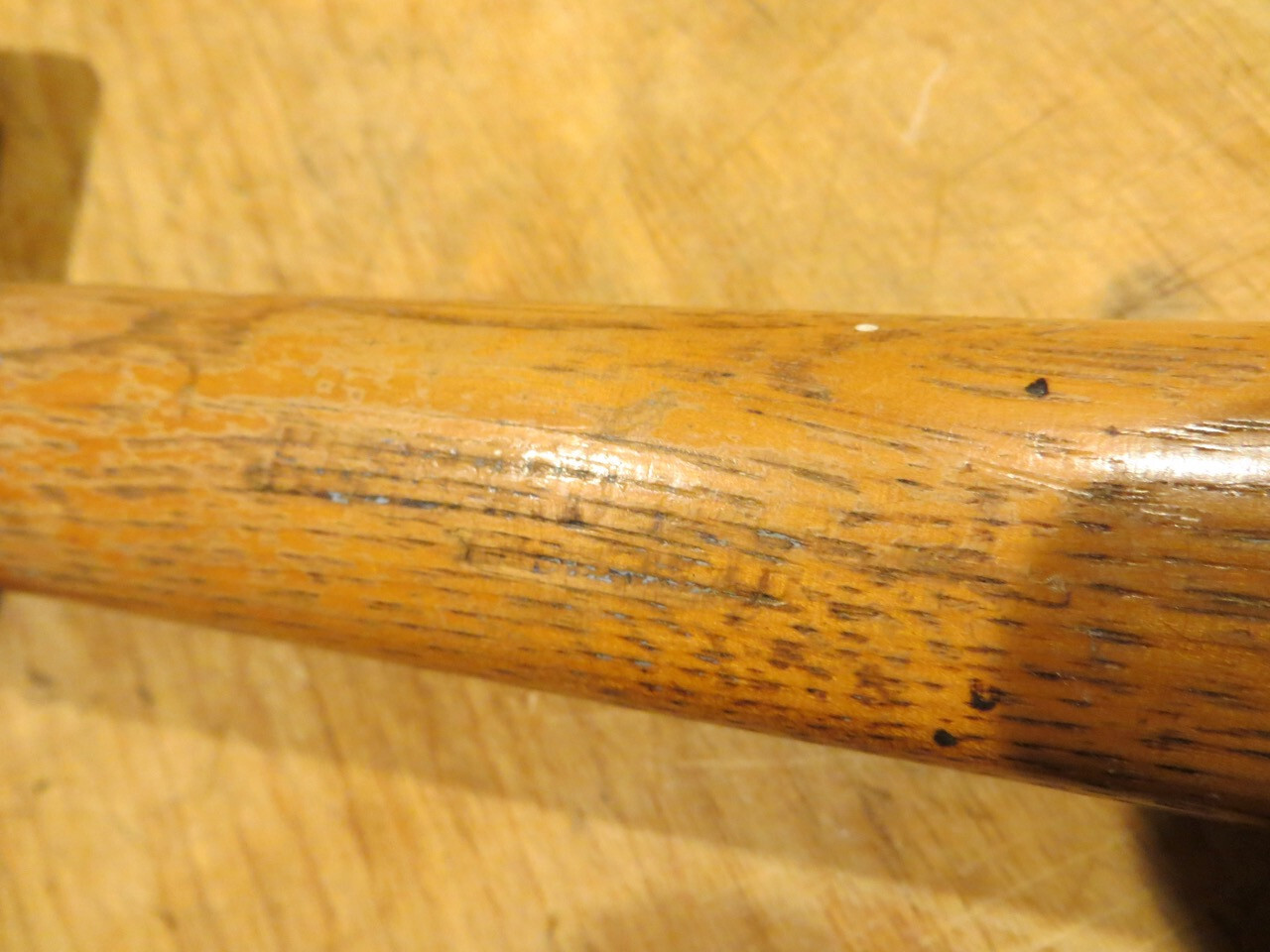 Hubbard Vintage 4 LB Sledge Hammer Original Handle “Always Wear Safety Goggles”