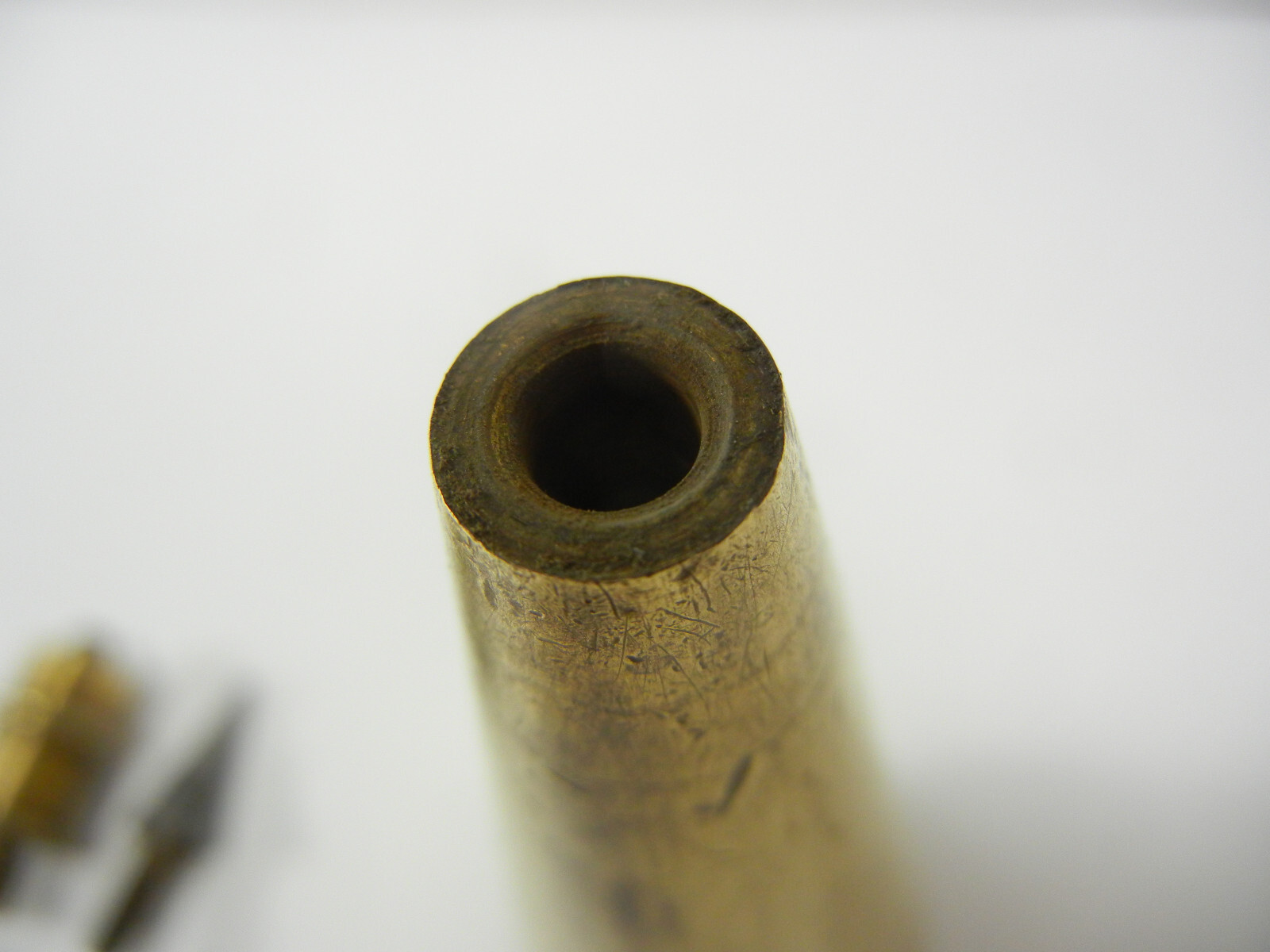 Vintage General Hardware Mfg Co N.Y. No. 800 16 oz Brass Plumb Bob Tool USA J253