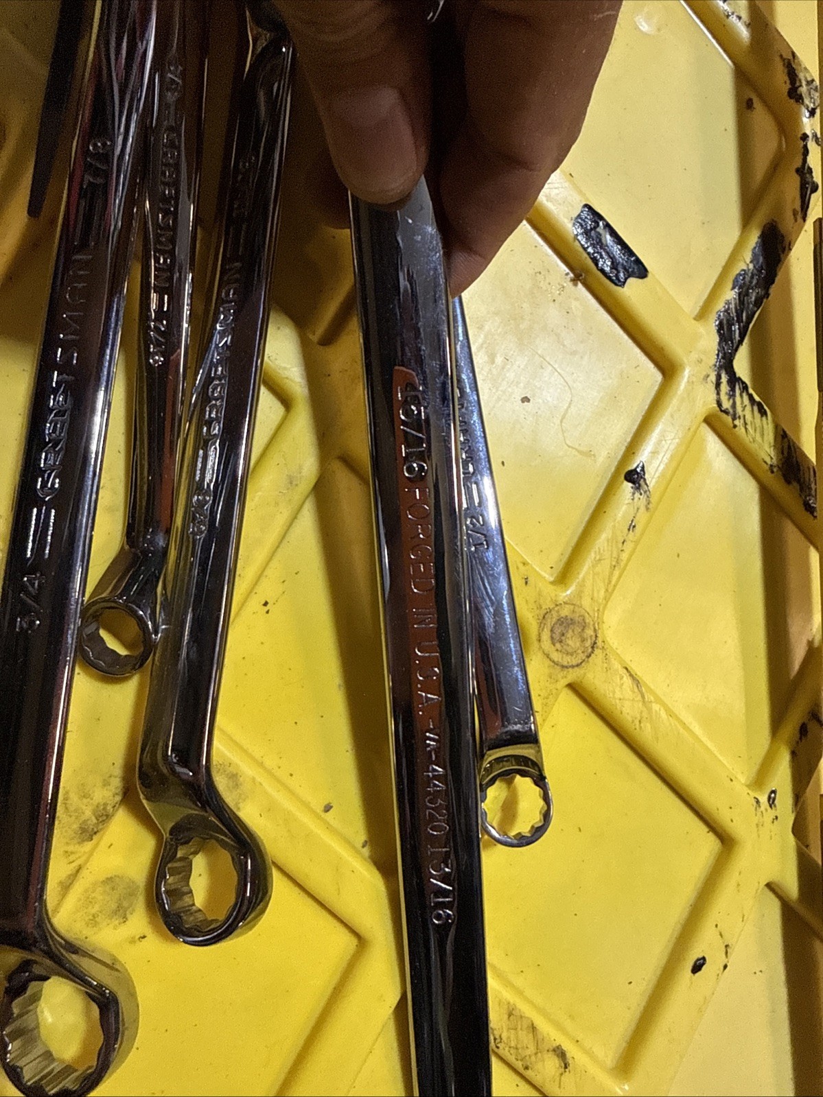 Vintage Craftsman Wrench Set SAE 5piece