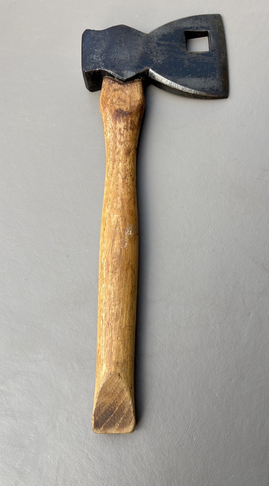 Vintage Bell System B Telephone Linesman Tool Hatchet Axe With Bolt Hole