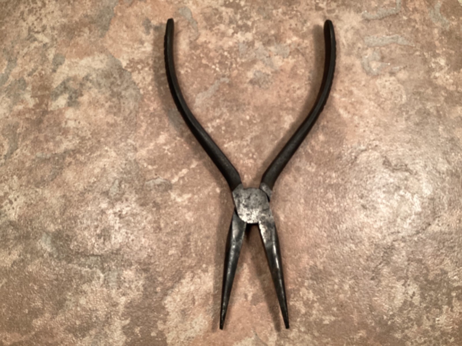 Vintage Snap-on Needle Nose Pliers 96 Vacuum Grip Handles 7″ Underline Logo USA