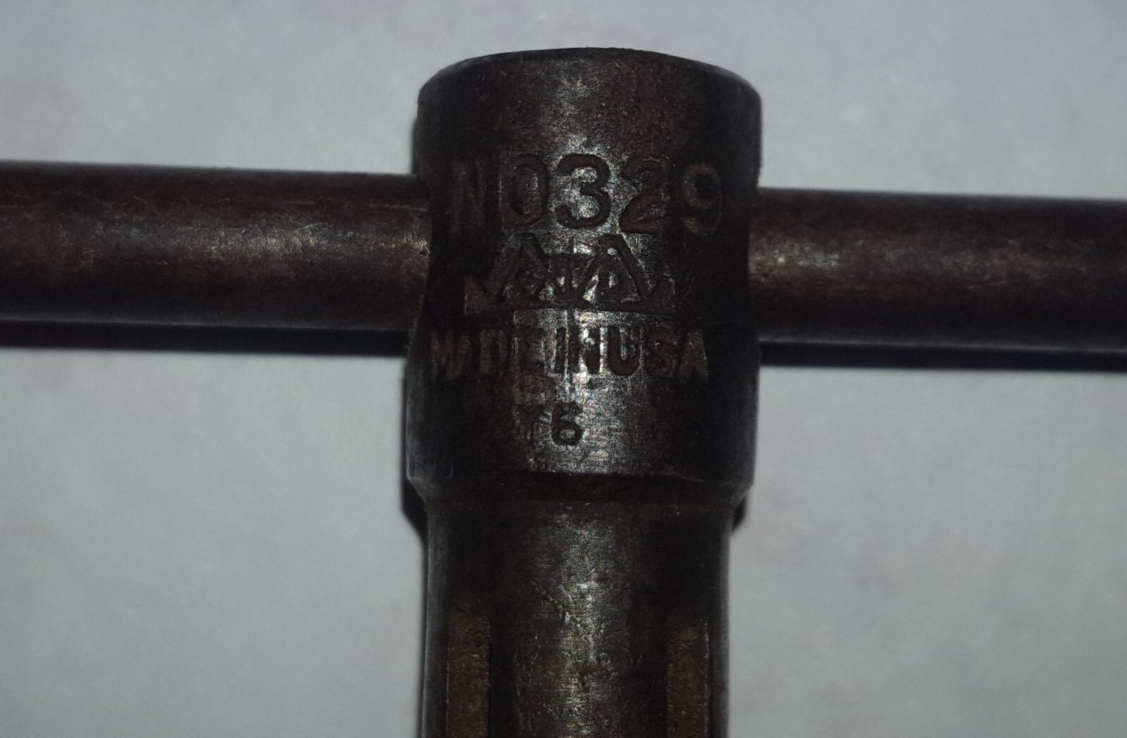 VINTAGE GREENFIELD GTD No.329 T-HANDLE TAP WRENCH Made in USA